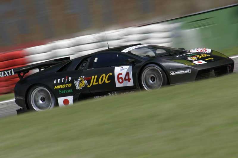  Reiter Engineering/Team JLOC Lamborghini Murcielago R-GT at the 2005 LMES Monza 1000 kms