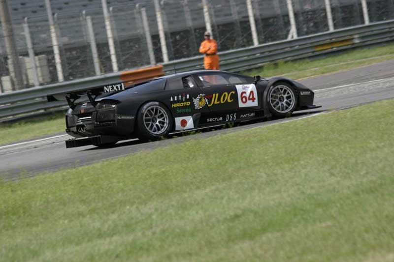  Reiter Engineering/Team JLOC Lamborghini Murcielago R-GT at the 2005 LMES Monza 1000 kms