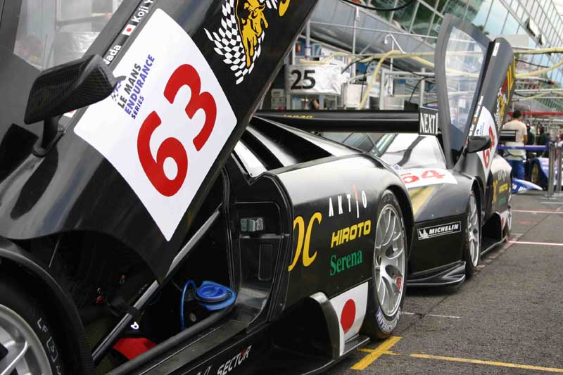  Reiter Engineering/Team JLOC Lamborghini Murcielago R-GT at the 2005 LMES Monza 1000 kms