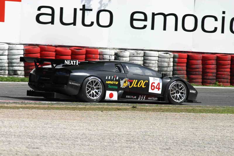  Reiter Engineering/Team JLOC Lamborghini Murcielago R-GT at the 2005 LMES Monza 1000 kms