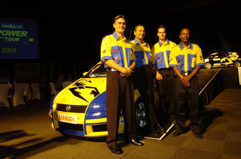 A new dynamic Fiat Abarth Racing Team will debut at Kyalami on the 26th February 2005. Four factory vehicles, namely two Fiat Stilo 2.4 Abarths and two Fiat Palio II 1.6s will challenge class B and class C of the Production Car Championship respectively