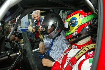 An unexpected special guest attended at the last minute, Lapo Elkann, manager of Fiat Auto brand promotion