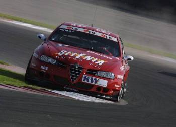 Gabriele Tarquini, who claimed the 2003 FIA European Touring Car Championship title for Alfa Romeo, will lead the four car Autodelta attack this year