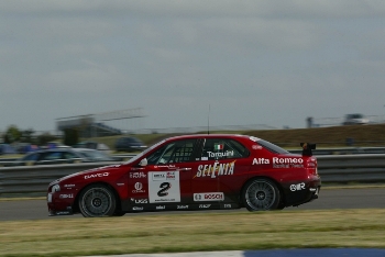 Alfa Romeo bounced back in style at Silverstone this afternoon with a 1-2-3-4 finish in race one helping to close the gap to BMW in the driver's and manufacturer's championships