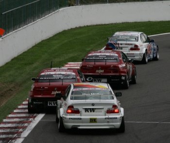 The Stewards investigated the collision between Augusto Farfus and Jrg Mller's BMW at the end of the first race, deciding then to exclude the Alfa Romeo Racing Team  driver