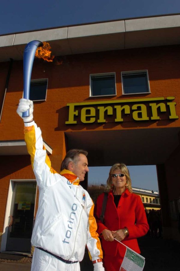 XX Torino Olympic Torch at Maranello