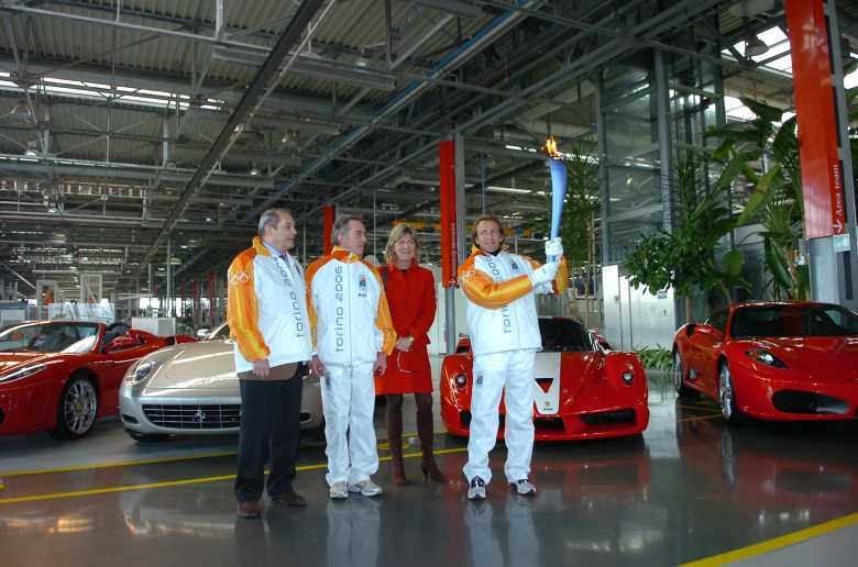 XX Torino Olympic Torch at Maranello