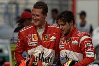 MICHAEL SCHUMACHER & FELIPE MASSA