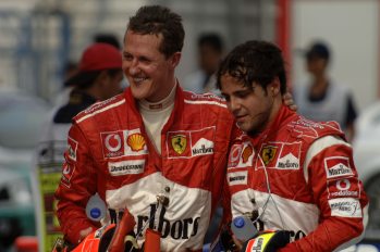 Michael Schumacher & Felipe Massa in Sepang