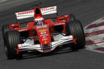 MARC GENE - FERRARI 248 F1 - BARCELONA APRIL 2006