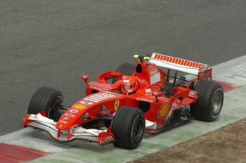 MICHAEL SCHUMACHER - FERRARI 248 F1 - VALELUNGA, 5th APRIL 2006