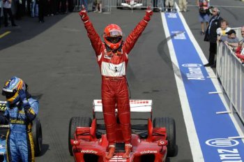 MICHAEL SCHUMACHER 2006 EUROPEAN GRAND PRIX