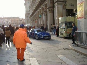 Trofeo Audermars Piguet Maserati Europa Presentation: Corso Vittorio Emanuele,  - Maserati GranSport Trofeo (30th March)