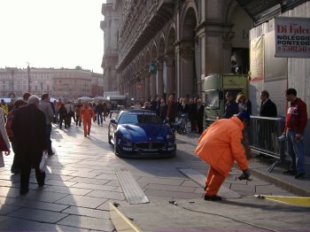 Trofeo Audermars Piguet Maserati Europa Presentation: Corso Vittorio Emanuele,  - Maserati GranSport Trofeo (30th March)