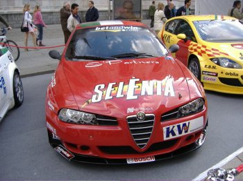 FIA World Touring Car Championship presentation: Corso Vittorio Emanuele, Milan - N.technology Alfa Romeo 156 (30th March)