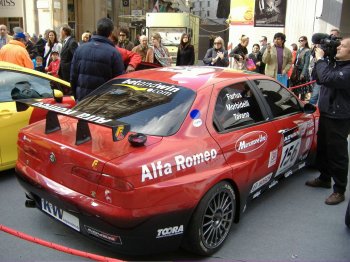 FIA World Touring Car Championship presentation: Corso Vittorio Emanuele, Milan - N.technology Alfa Romeo 156 (30th March)