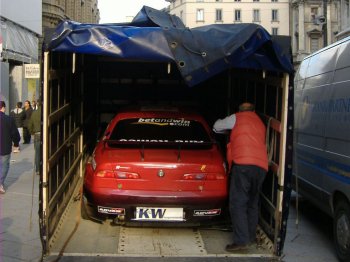 FIA World Touring Car Championship presentation: Corso Vittorio Emanuele, Milan - N.technology Alfa Romeo 156 (30th March)