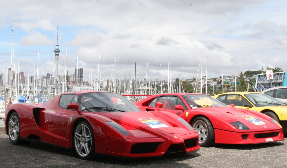 FERRARI 60TH ANNIVERSARY RELAY - AUCKLAND, NEW ZEALAND