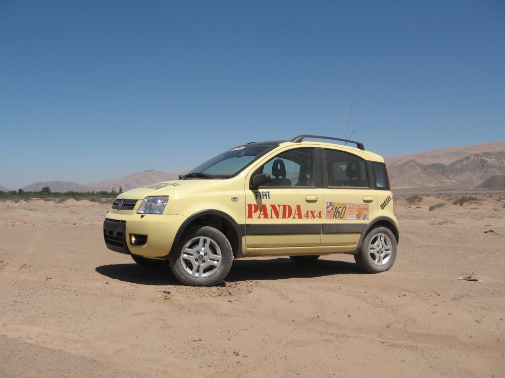 FIAT PANDA 4X4 CLIMBING - RAID ATACAMA