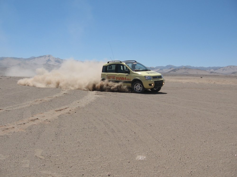 FIAT PANDA 4X4 CLIMBING - RAID ATACAMA