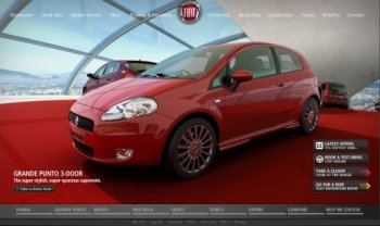 FIAT GROUP AUTOMOBILES UK WEBSITE