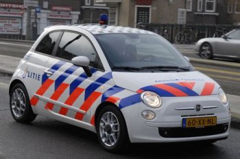 FIAT 500 POLICE AMSTERDAM