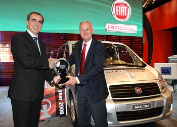 FIAT SCUDO - INTERNATIONAL VAN OF THE YEAR 2008