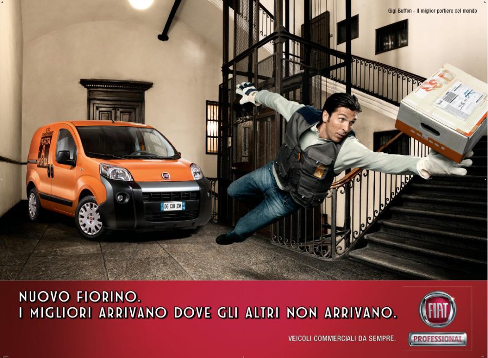 GIGI BUFFON - FIAT FIORINO