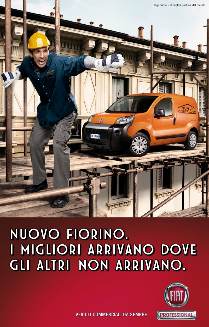 GIGI BUFFON - FIAT FIORINO