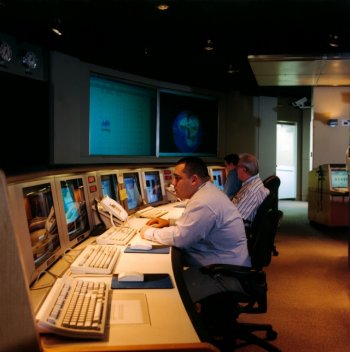 WORLDSPACE CONTROL ROOM