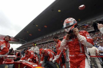 KIMI RAIKKONEN - FERRARI F2007