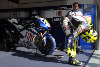 VALENTINO ROSSI - FIAT YAMAHA TEAM