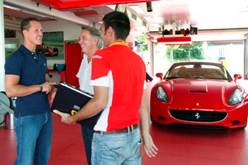 MICHAEL SCHUMACHER - FERRARI CALIFORNIA