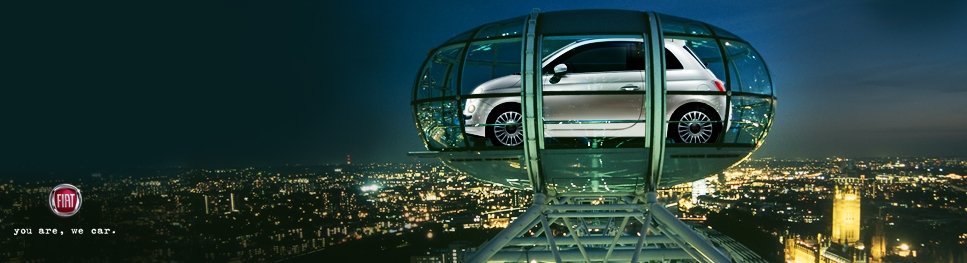 FIAT 500 - LONDON EYE