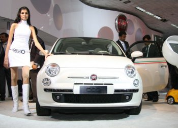 FIAT 500 - NEW DEHLI AUTO EXPO 2008