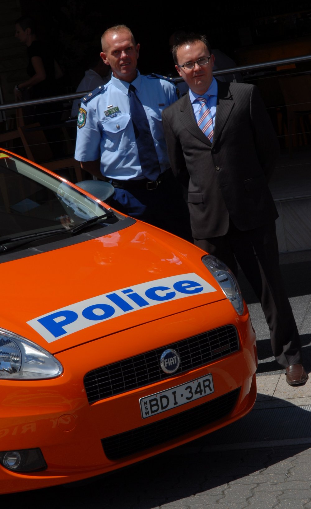 FIAT PUNTO SYDNEY POLICE