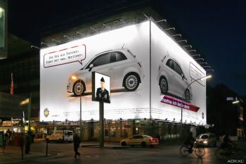 Fiat 500 - Checkpoint Charlie, Berlin