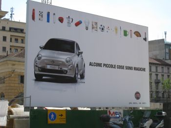 FIAT 500 POP UP STORE, MILAN