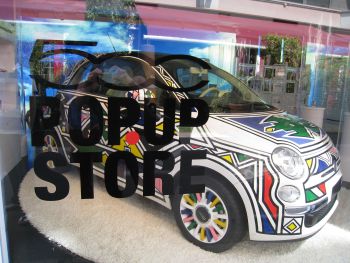 FIAT 500 POP UP STORE, MILAN