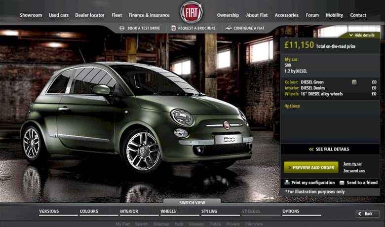 FIAT 500 BY DIESEL