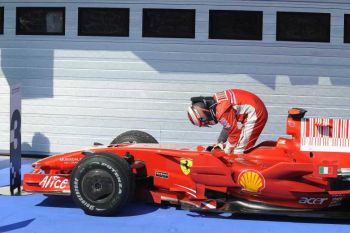 FERRARI F2008 - 2008 HUNGARIAN GRAND PRIX