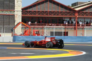 KIMI RAIKKONEN - FERRARI F2008, EUROPEAN GRAND PRIX, VALENCIA