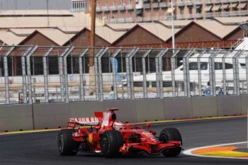 FERRARI F2008 - VALENCIA, 22ND AUGUST 2008