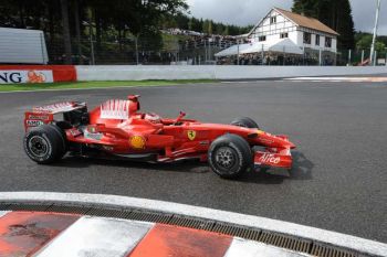 FERRARI F2008 - 2008 BELGIAN GRAND PRIX