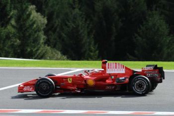 FERRARI F2008 - 2008 BELGIAN GRAND PRIX