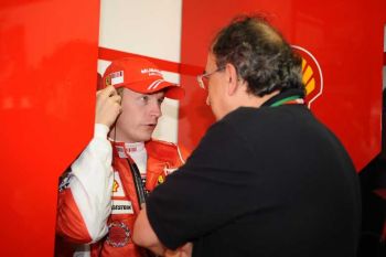 SERGIO MARCHIONNE AND KIMI RAIKKONEN