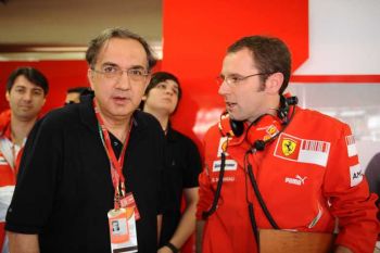 SERGIO MARCHIONNE AND STEFANO DOMENICALI