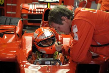 MICHAEL SCHUMACHER - FERRARI F2008