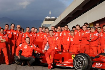 VALENTINO ROSSI - FERRARI F2008