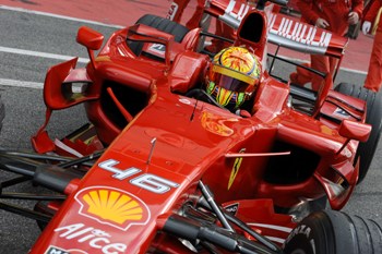 VALENTINO ROSSI - FERRARI F2008